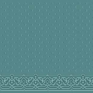 Fulyan Saflı Cami Halısı Antik Yeşil