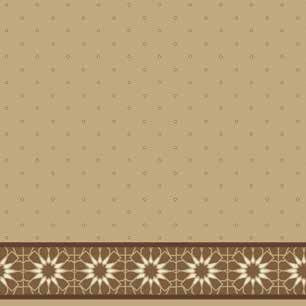 Anema Saflı Cami Halısı Bej