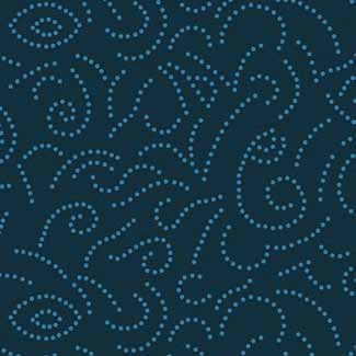 Samur OS 07 099 - 08 Lacivert Otel Halısı