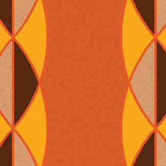 Samur OS 07 207 - 14 Turuncu Otel Halısı