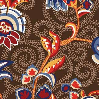 Samur OS 10 090 - 01 Kahverengi Desenli Otel Halısı 