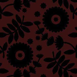 Samur OS 11 035 - 08 Bordo Desenli Otel Halısı 