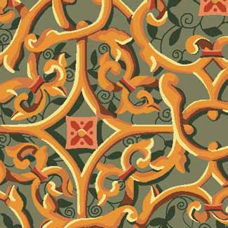 Samur S07 120 - 03 Renkli Desenli Otel Halısı 