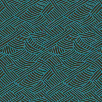 Samur S08 004 - 01 Yeşil Desenli Hotel Halısı 