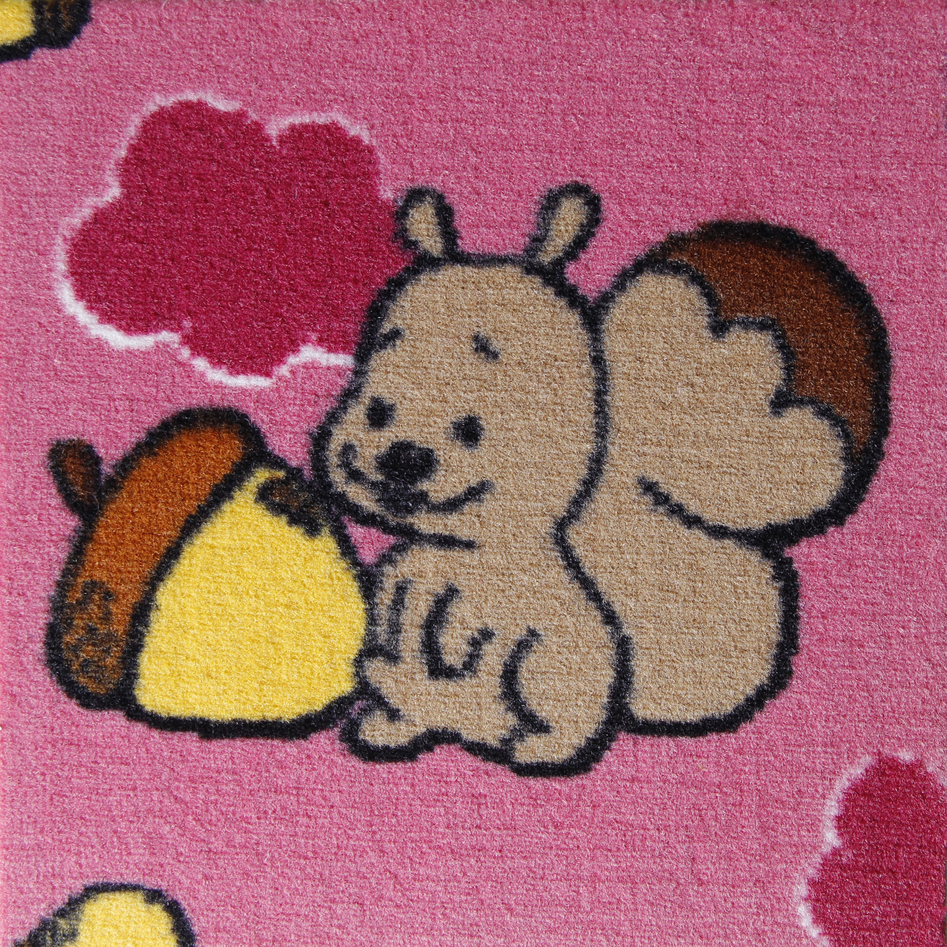 Samur Bukle Çocuk Odası Halısı