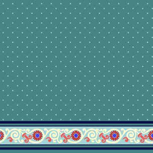 Zerda Saflı Cami Halısı Turkuaz